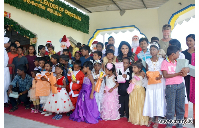 Needy Students in Mannar Given Christmas Gifts & School Accessories