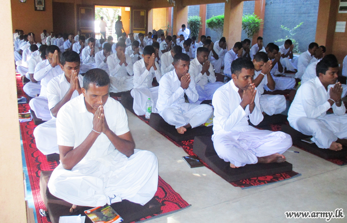 Another Meditation Programme for Military Personnel