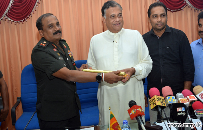 Release of More Lands Held by Security Forces in Batticaloa District Begins