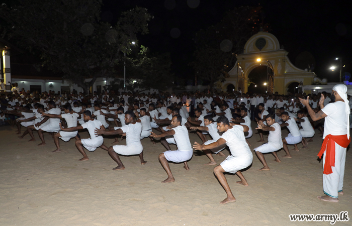 Army Angampora Players Make Their Debut in Kataragama 