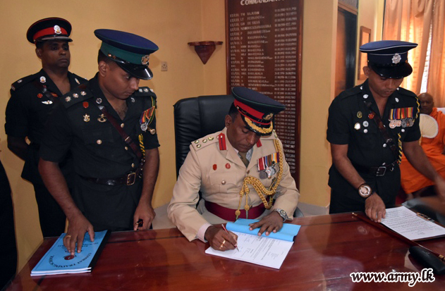 Newly- Appointed CTS Commandant Begins His Duties
