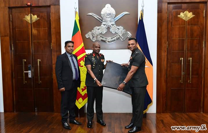 CRD-Produced First Ballistic Rubber Sample in Sri Lanka Inducted into the Army