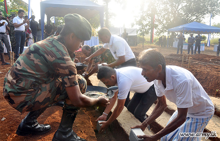 New Home to be Built for Needy Family in Puleliya 