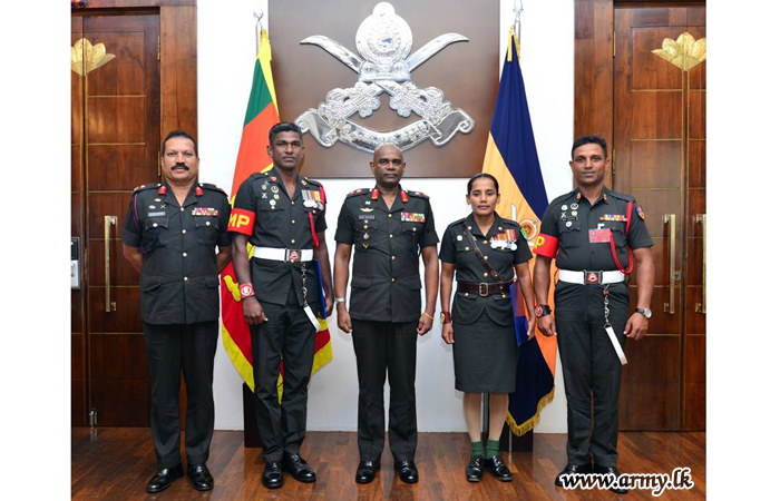 Commander Extends Best Wishes to Retiring Two RSMs
