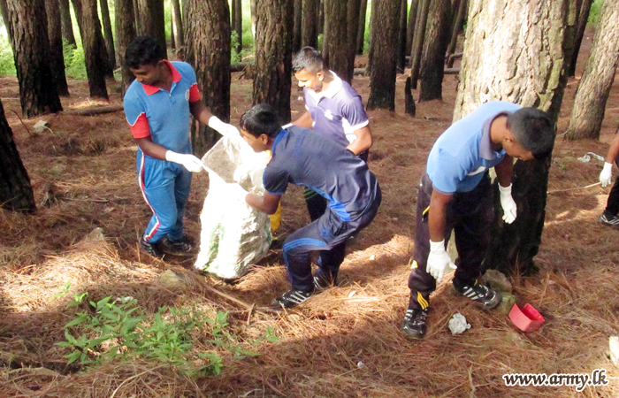 Central Troops Perform Community Projects & Listen to Lectures