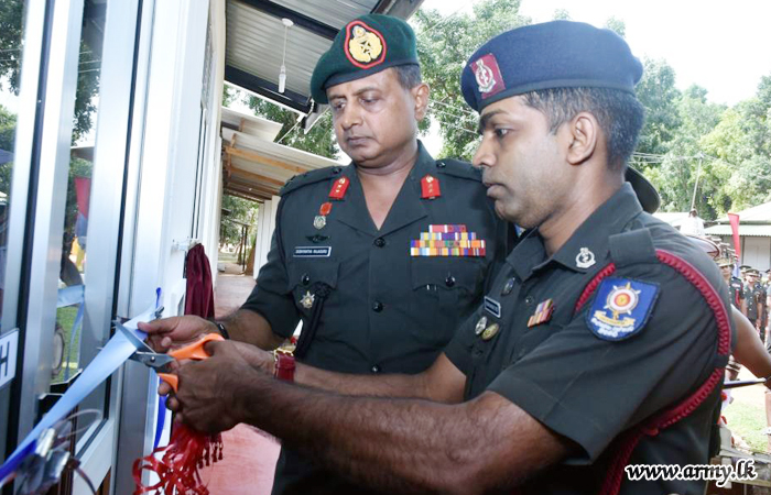 MLT Army Base Hospital Equipped with New X-ray Room