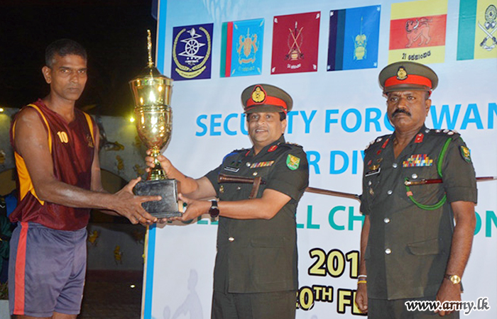 Wanni Security Forces Select Best Volleyball Players During Inter Division Volleyball Tournament