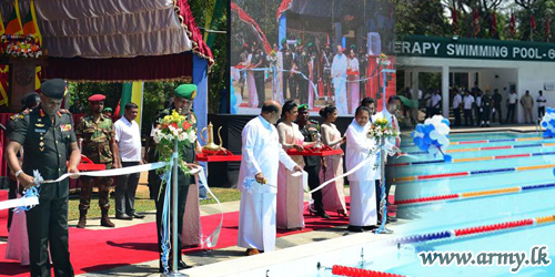 Valiant GR War Heroes, Now Disabled & Cared for Life Get New Therapeutic Swimming Pool in Senapura 