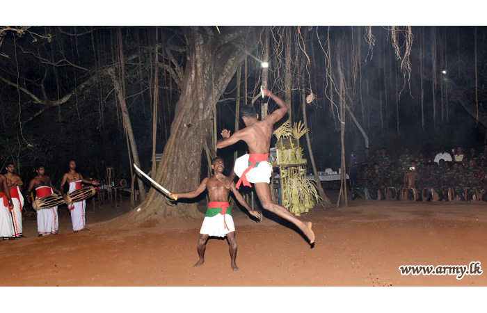 கிளிநொச்சி படையினருக்கு “அங்கம்பொர” தற்பாதுகாப்பு  போர் பயிற்ச்சிகள்