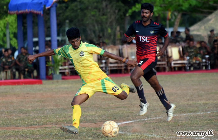 Kilinochchi Civil Teams Vie in Soccer Tournament