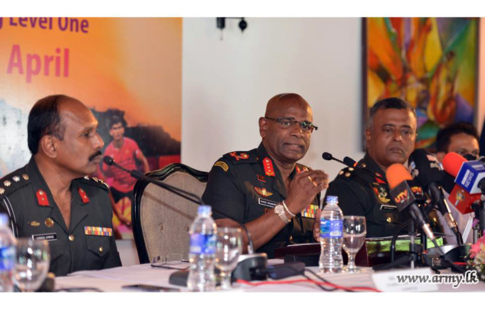 “Army Ready to Offer Stadium Facilities for Budding Sportsmen” - Commander   