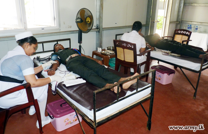 233 Brigade Anniversary Marked Giving Blood & Other Ceremonies