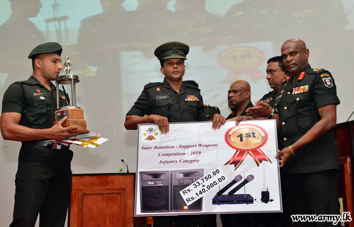 Commander Awards Achievers in BP & BSW Competition in Jaffna  