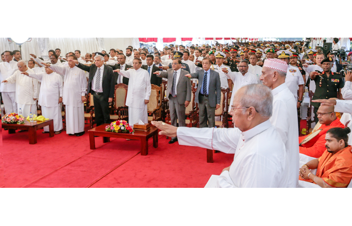 சட்டவிரோத போதைப் பொருள் பாவனைக்கெதிராக நாடுபூராக இடம்பெற்ற  ‘பக்மஹதிவுரும’ உறுதிமொழி