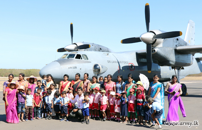 Pre-School Students Keep Visiting Palaly Airport