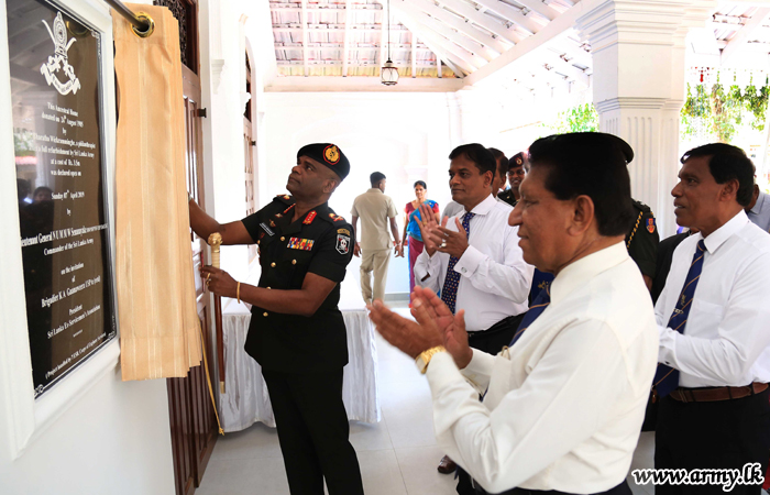 'Veterans' Home' in Katana Refurbished & Reopened Fulfilling Commander's Wish