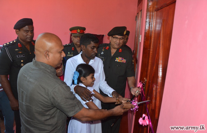 Wanni Officers Build Two More New Houses for the Needy