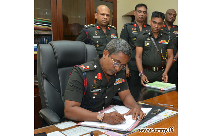 இராணுவ செயலாளராக மேஜர் ஜெனரல் ருவன் த சில்வா பதவியேற்பு