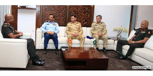 NDU Team in Pakistan Shares Views with Commander of the Army