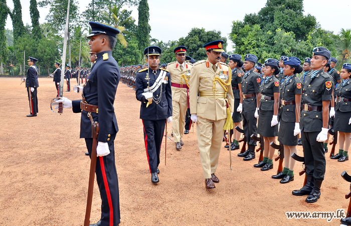 ශ්‍රී ලංකා සංඥා බළකායේ නික්ම යන කර්නල් සේනාවිධායකතුමන් හට ගෞරවාචාර