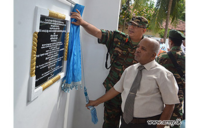 இராணுவத்தினரது உதவியுடன் வவுனியா கலாச்சார மண்டபம் மறுசீரமைக்கப்பட்டு திறந்து வைப்பு