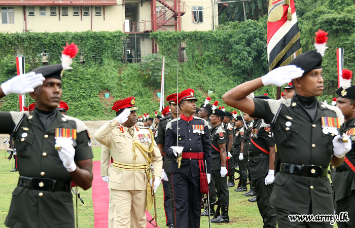 SLAC Presents Military Honours to Retiring Two More Senior Officers  