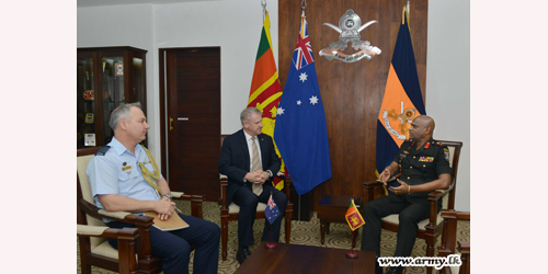 New Australian High Commissioner Meets Army Chief