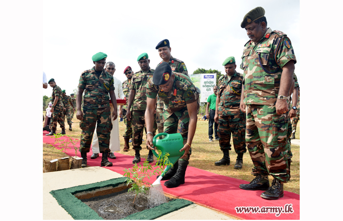 Army Project Goes to Wilpattu for Reforestation as Tribute to National War Heroes' Commemoration