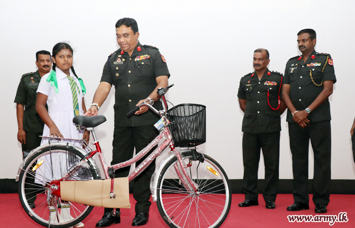 Jaffna Students Gifted with More Push Bicycles for Transport Needs