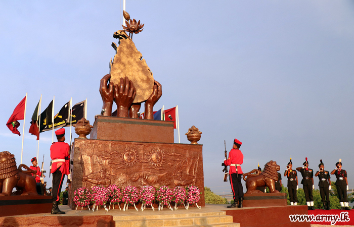 Fallen War Heroes Remembered at Elephant Pass Monument