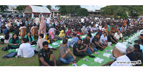 Muslim Civil Society Holds Open Air ‘Iftar’ Ritual