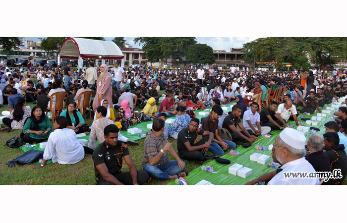 Muslim Civil Society Holds Open Air ‘Iftar’ Ritual