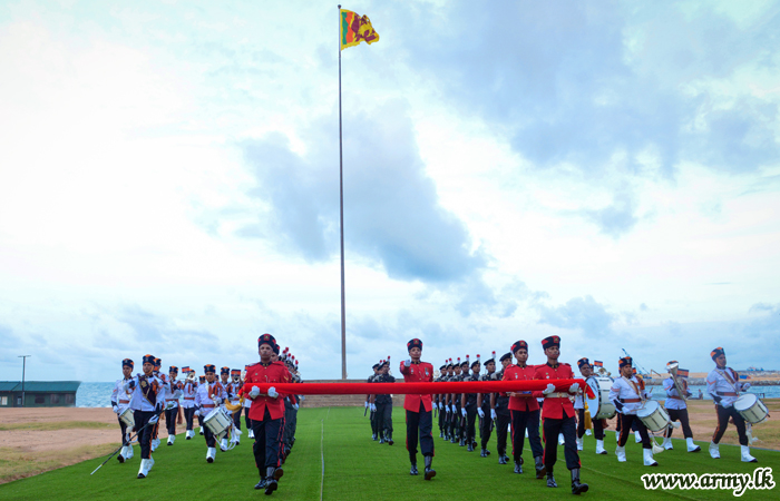 National Flag Raising at Galle Face with New Ceremonials