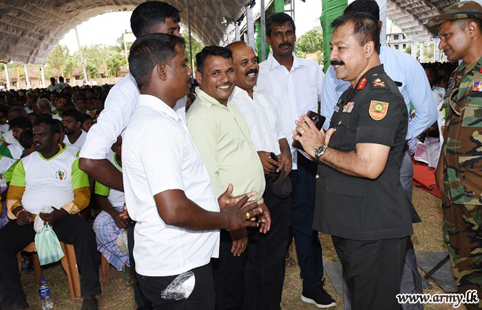 57 ஆவது படைப் பிரிவின் ஏற்பாட்டில் இடம்பெற்ற பாதுகாப்பு கூட்டம்