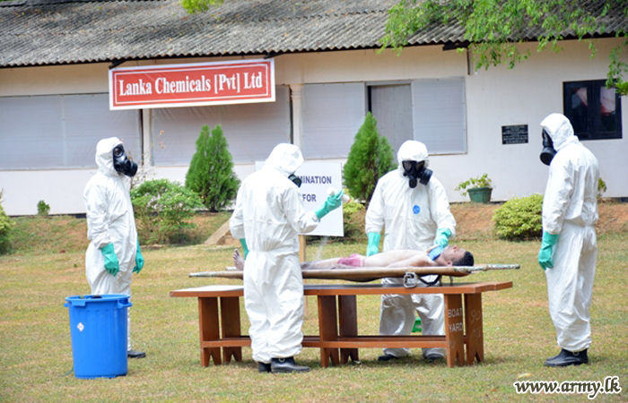 Second CBRN Course Ends with Mock Demonstration