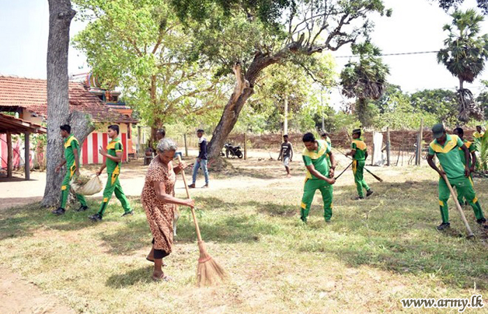 Kilinochchi Troops Help Community Work & Opening Ceremony