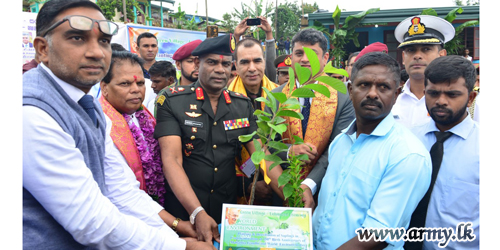 Commander Invited to Inauguration of Tree-Planting in Central Hills on 150th Birth Anniversary of Mahatma Gandhi