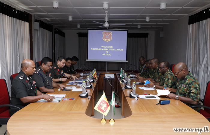 Senior Nigerian Army Officers in Sri Lanka Learn Sri Lankan Victory Over Terrorism 