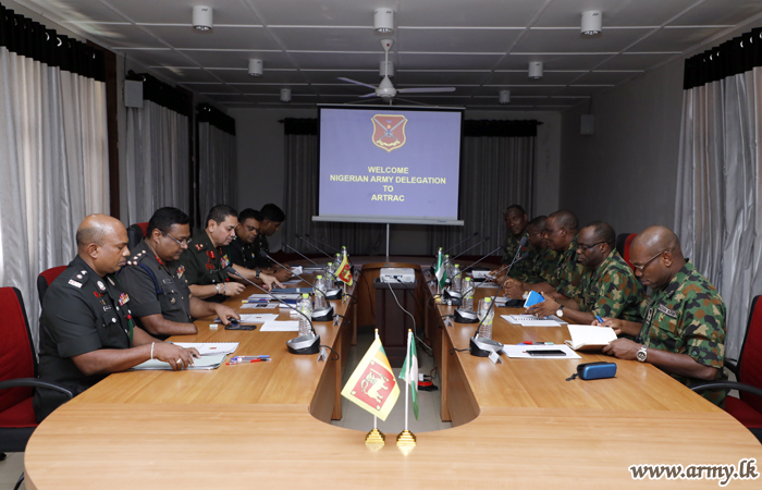 Senior Nigerian Army Officers in Sri Lanka Learn Sri Lankan Victory Over Terrorism 