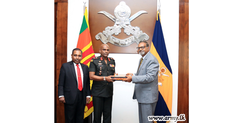 Commander Receives Maiden Copy of 