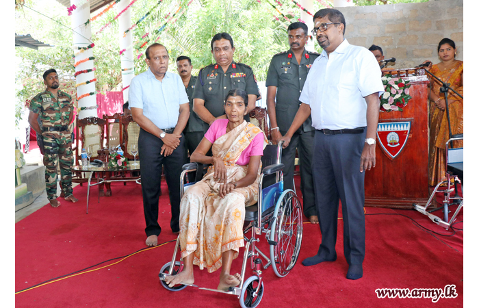 Wheelchairs & Push Bicycles Distributed among Jaffna Civilians & Students