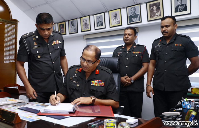 Major General Kumudu Perera, New DCOS Assumes Office