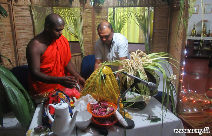 ‘Pirith’ Chanting in 593 Brigade Invokes Blessings