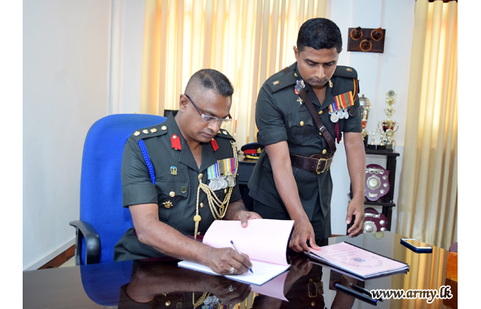 621 ஆவது படை பிரிவுக்கு புதிய தளபதி பதவியேற்பு 