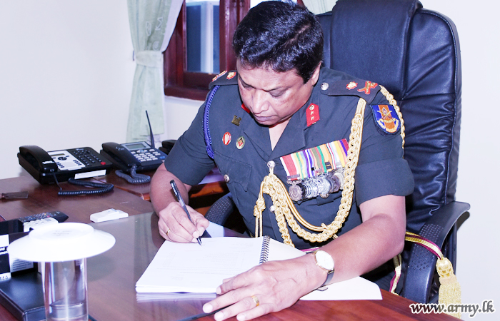 නව ප්‍රධාන ක්ෂේත්‍ර ඉංජිනේරු රාජකාරි අරඹයි