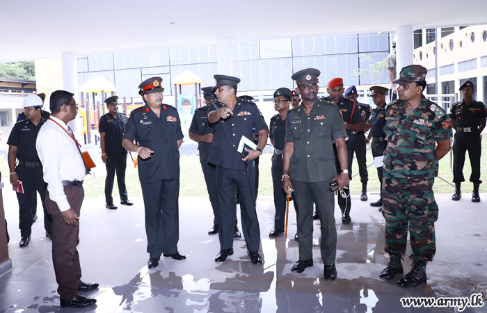 இராணுவத்தால் நிர்மானிக்கப்படுகின்ற அயதி சிறுவர்காப்பக பணிகளை கண்காணிக்கும் நோக்கில் இராணுவ பிரதி பதவிநிலைப் பிரதானியவர்கள் விஜயம்