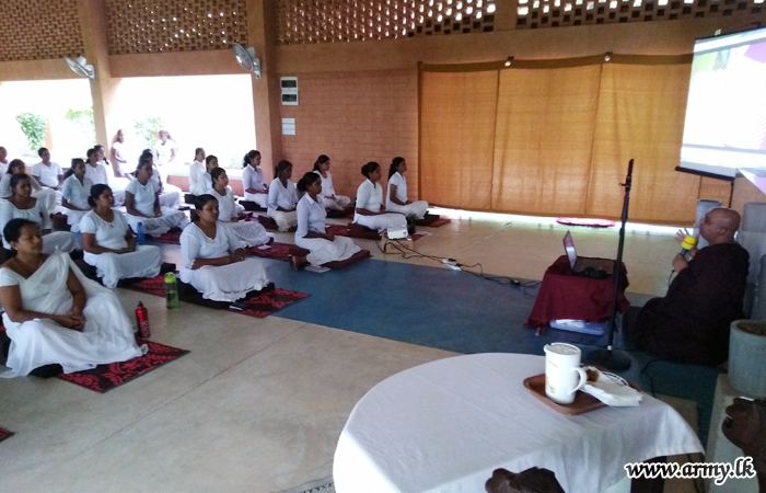 Lady Officers & Other Ranks Meditate at Dekatana