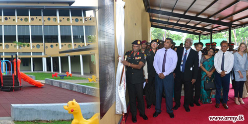 Army-Constructed Sri Lanka’s First-Ever ‘Ayati’ Centre for Children with Disabilities Formally Opened  