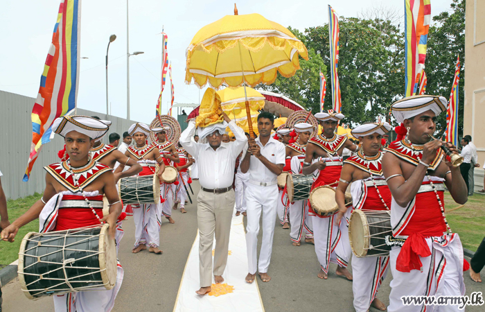 பாதுகாப்பு அமைச்சின் ஏற்பாட்டில் இடம் பெற்ற ‘பிங்கம’ தான நிகழ்வு 