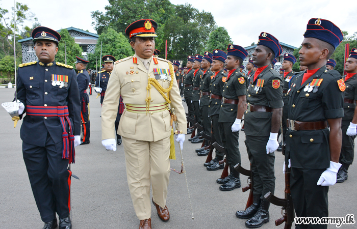 SLE Colonel Commandant Major General Hettiarrachchi Bids Farewell